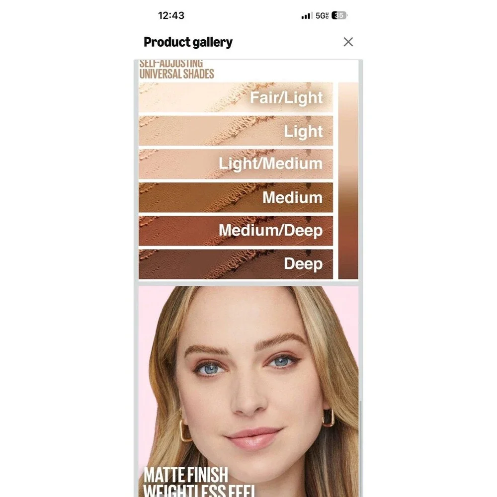 Maybelline lot x3